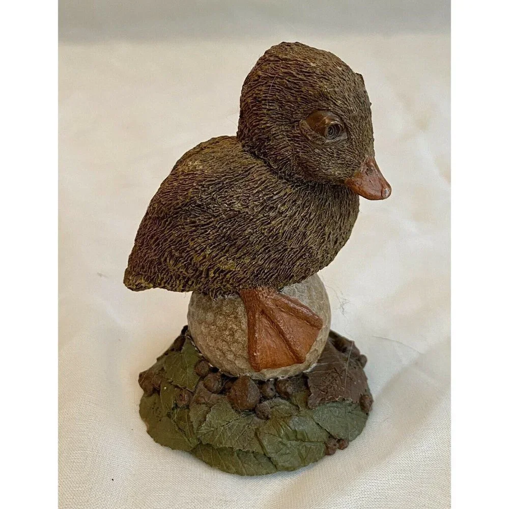 VTG Duffy Duckling‎ 1992 Tim Wolfe Cairn Figurine Item 9031 Ed. # 64 Golf Ball